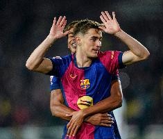 阿斯：巴萨欧冠首发基本确定，只差决定加维or费尔明取代奥尔莫